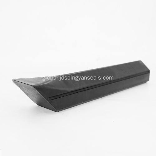 Hatch Cover Rubber Corner Packing Inclined cat profile end piece Supplier